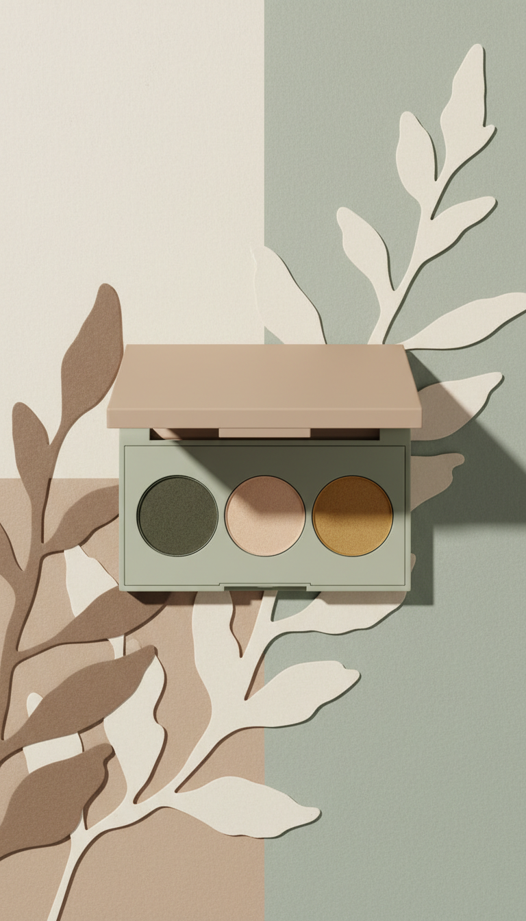 Earthy Umber Cheek Palette